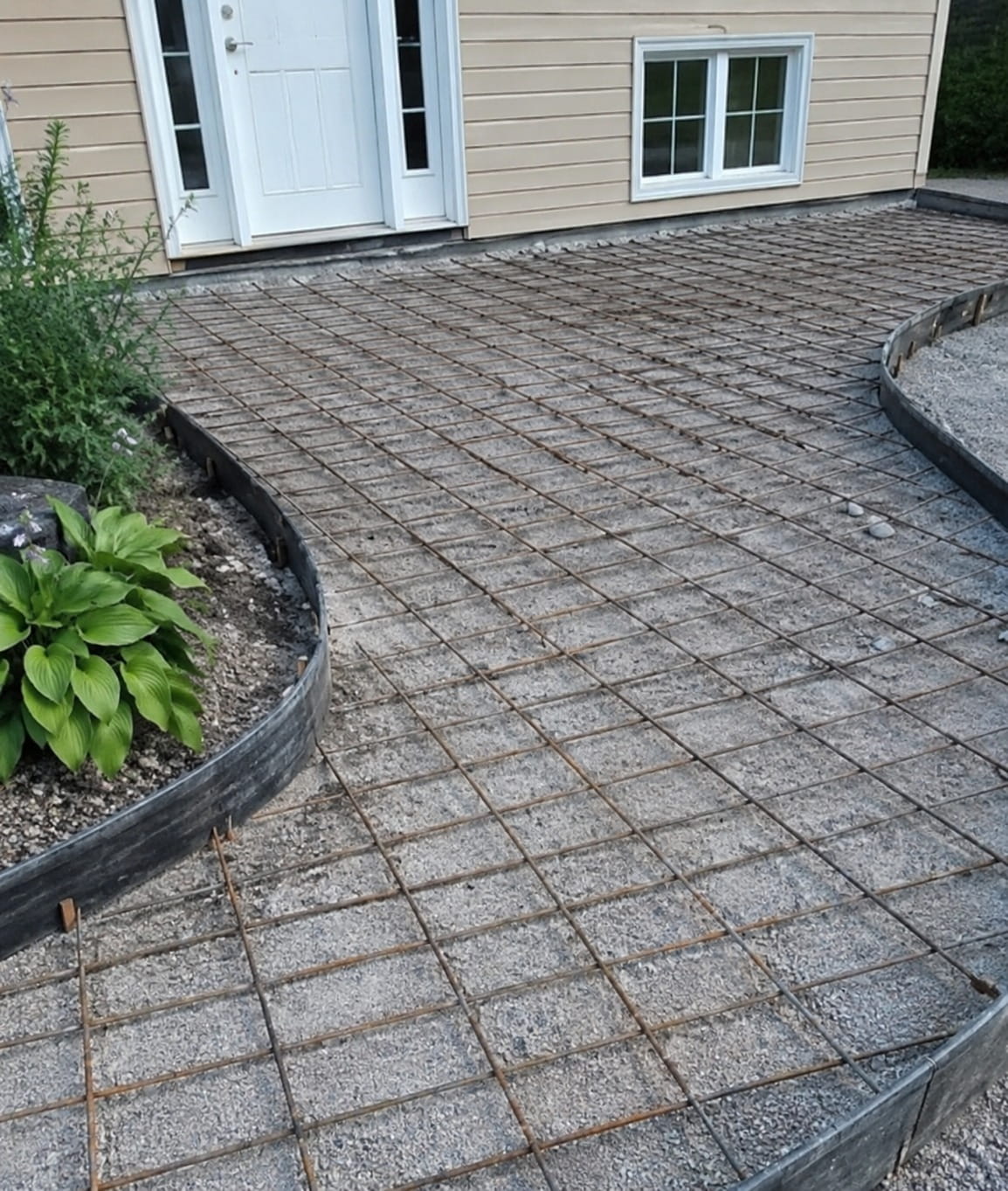 Auckland concrete driveway construction process