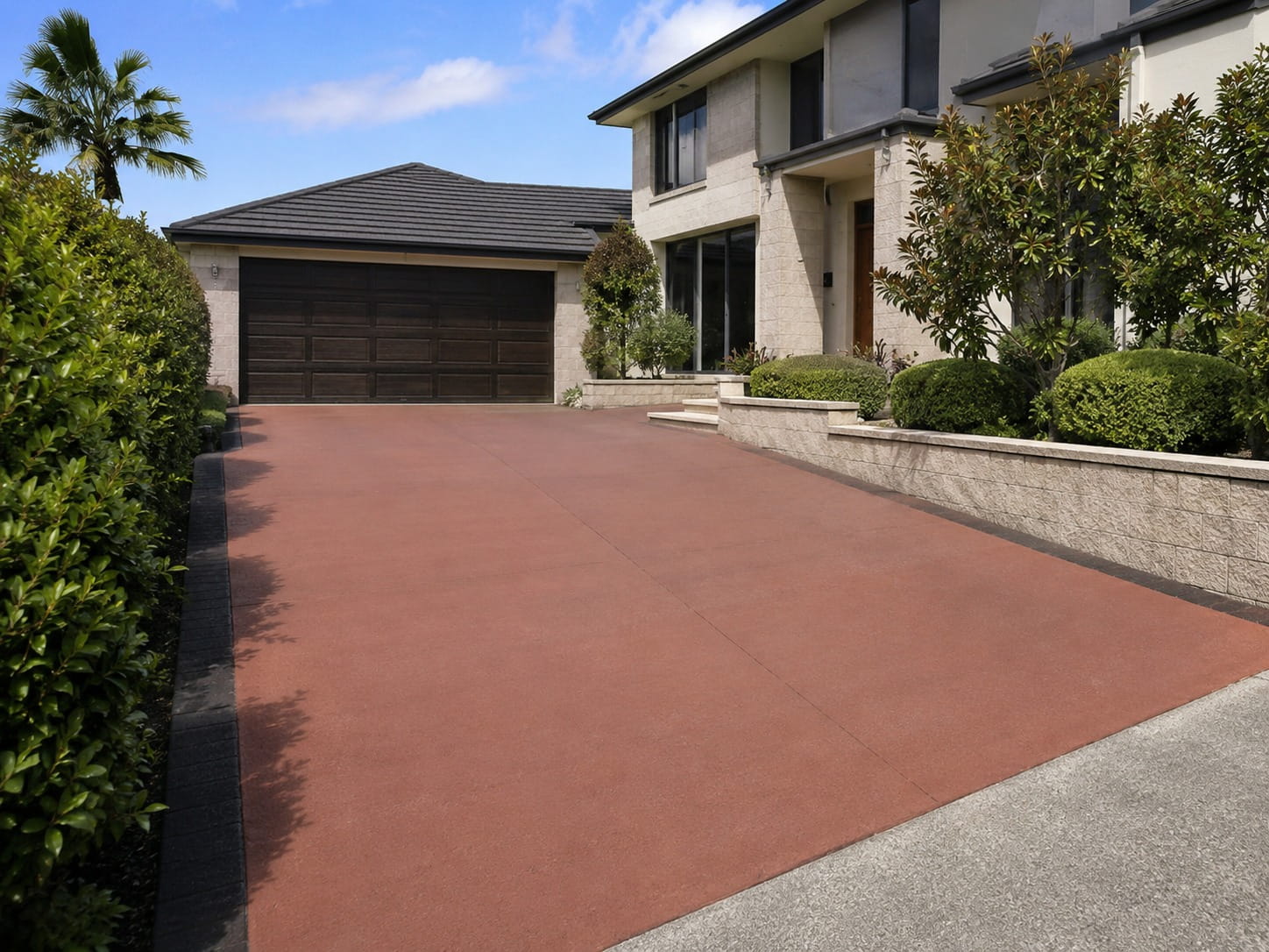 Coloured concrete Auckland