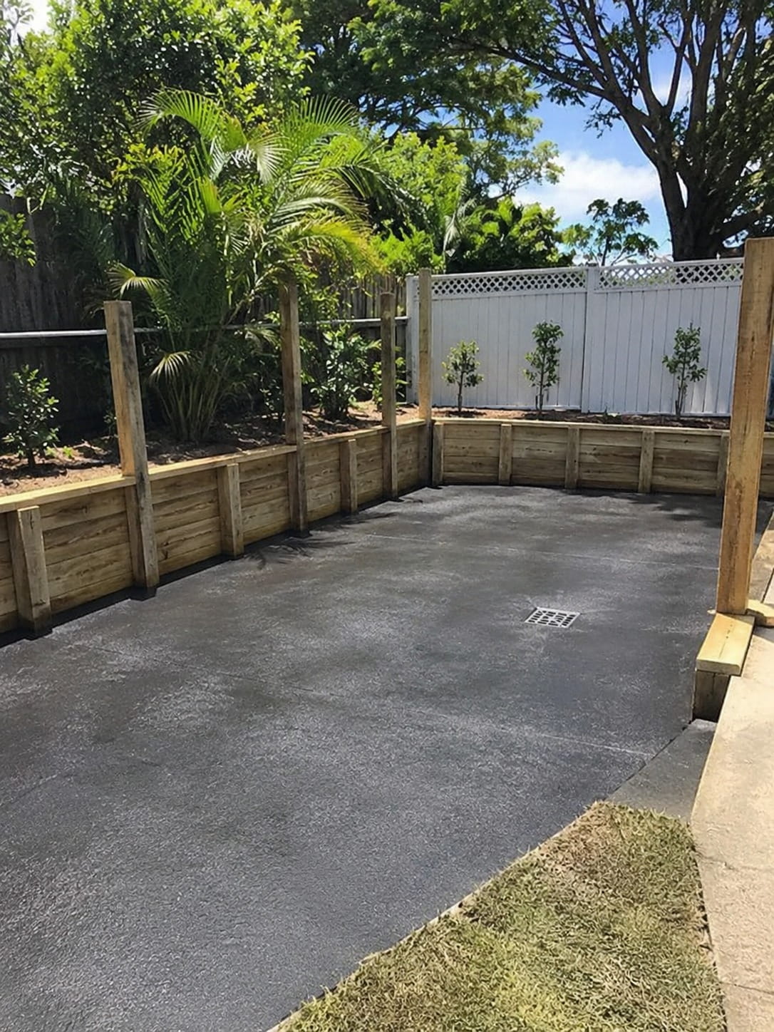 Timber retaining walls in Auckland NZ