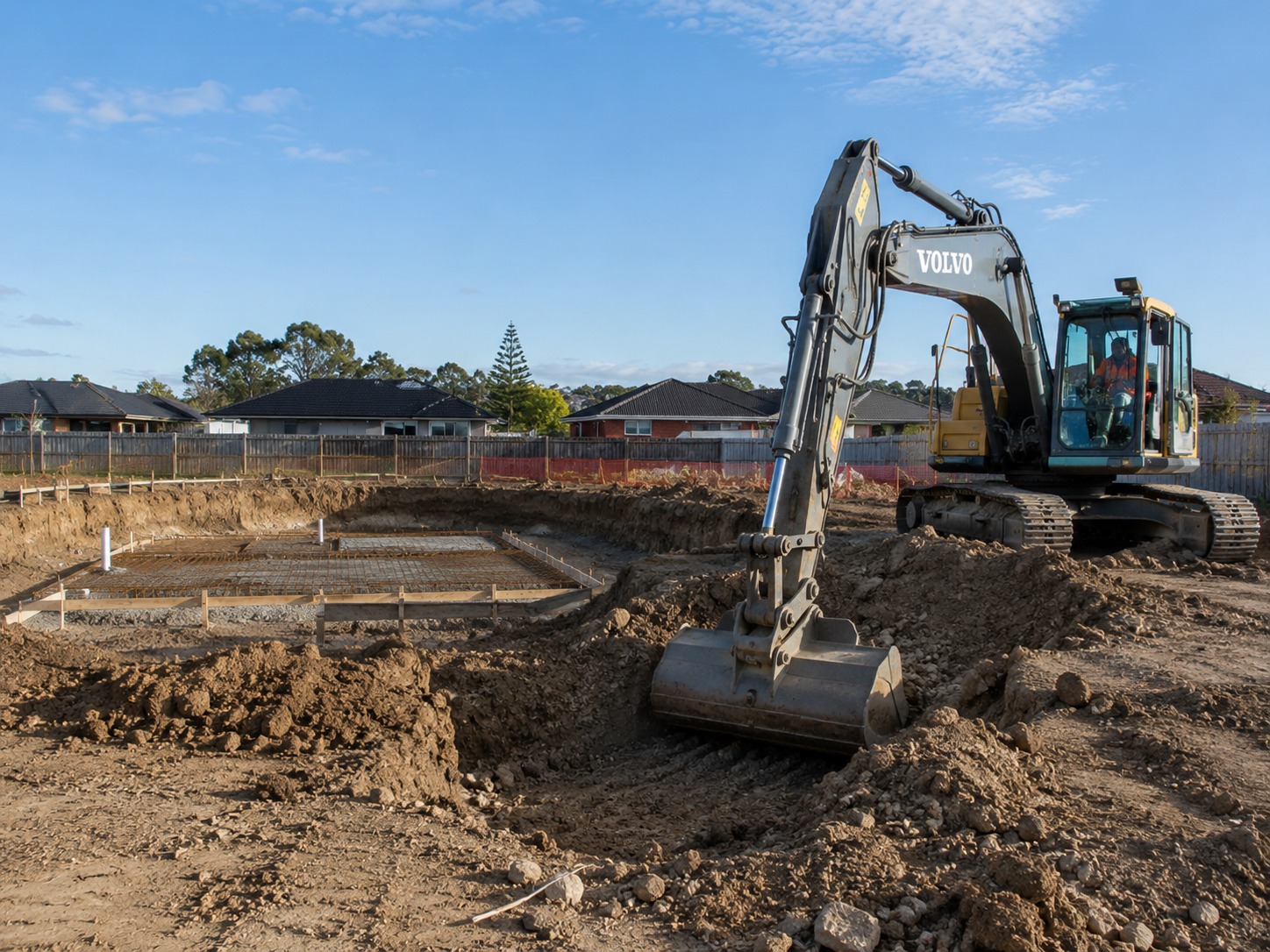 Auckland concrete contractors at work